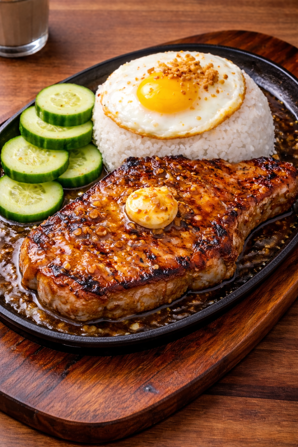 Sizzling Pork Chop