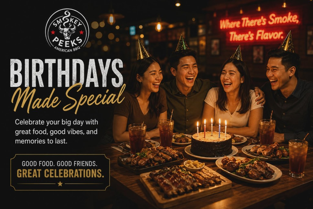Birthdays Made Special at Smokey Peeks American BBQ